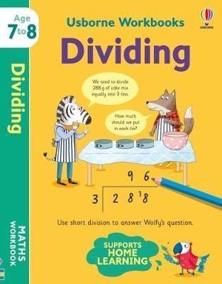 Usborne Workbooks Dividing 7-8 - Holly Bathie