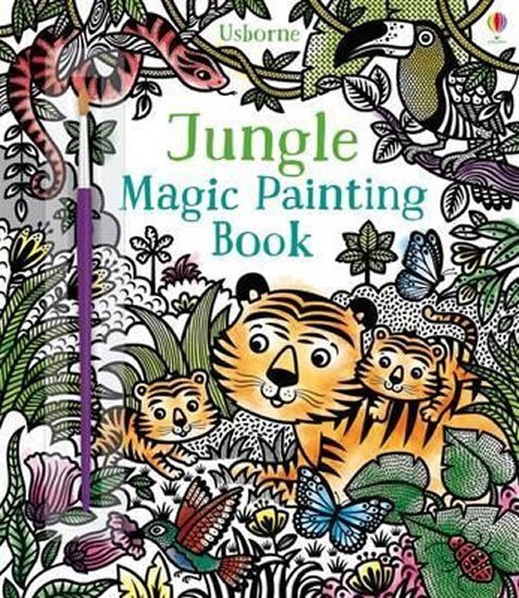 Levně Jungle Magic Painting Book - Sam Taplin