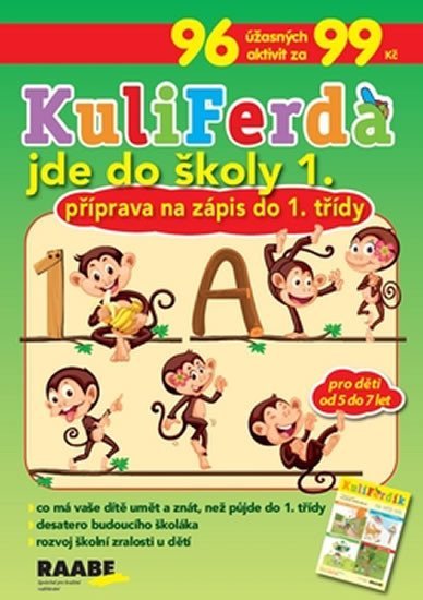 Levně KuliFerda jde do školy 1. - Příprava na zápis do 1. třídy - autorů kolektiv