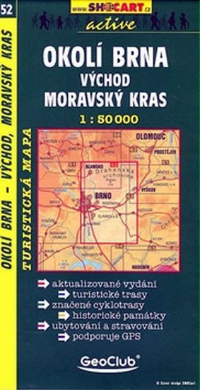 Levně SC 052 Okolí Brna východ, Moravský kras 1:50 000