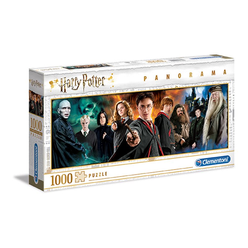 Levně Puzzle Panoramatické Harry Potter 1000 dílků - Clementoni