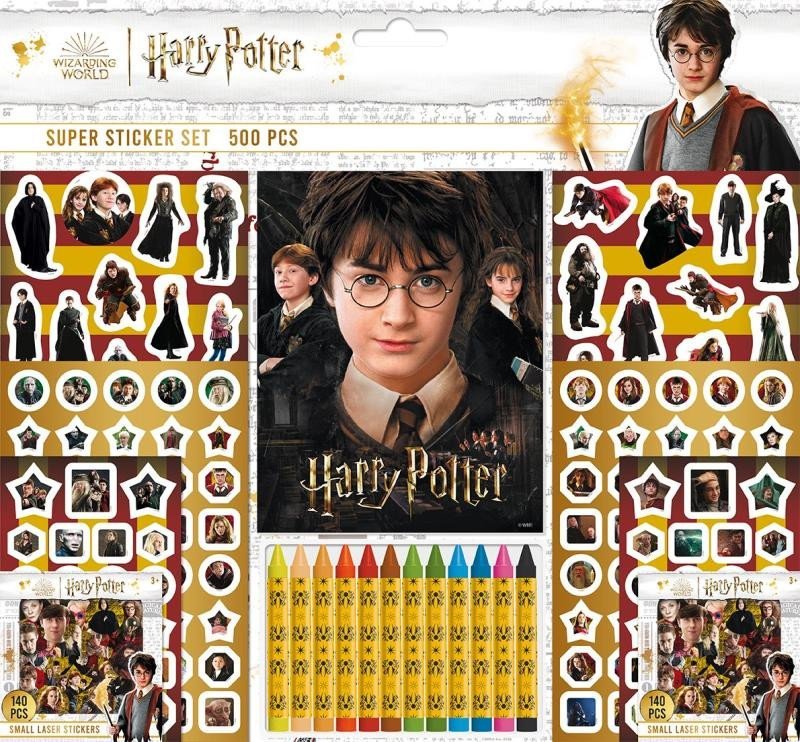 Levně Harry Potter - Samolepkový set 500