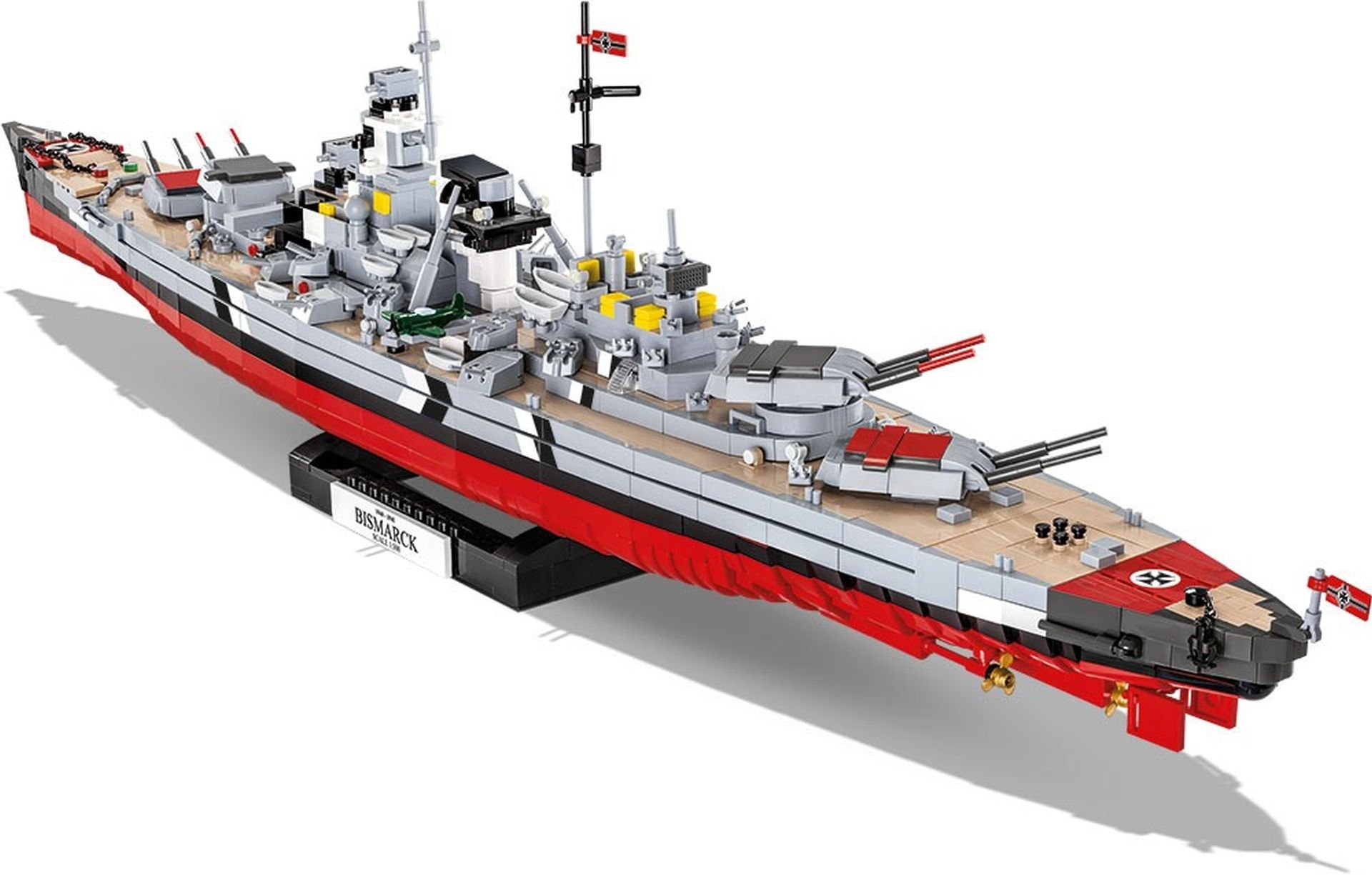 Levně COBI 4841 II WW Battleship Bismarck, 1:300, 2789 k