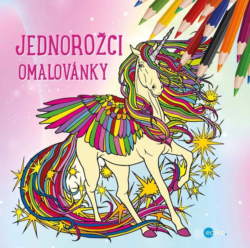 Levně Jednorožci – omalovánky