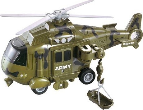 Levně Helikoptéra vojenská 1:20 - Alltoys