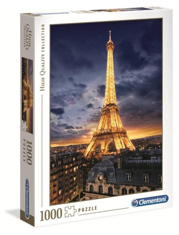 Levně Clementoni Puzzle Eiffelova věž / 1000 dílků - Clementoni