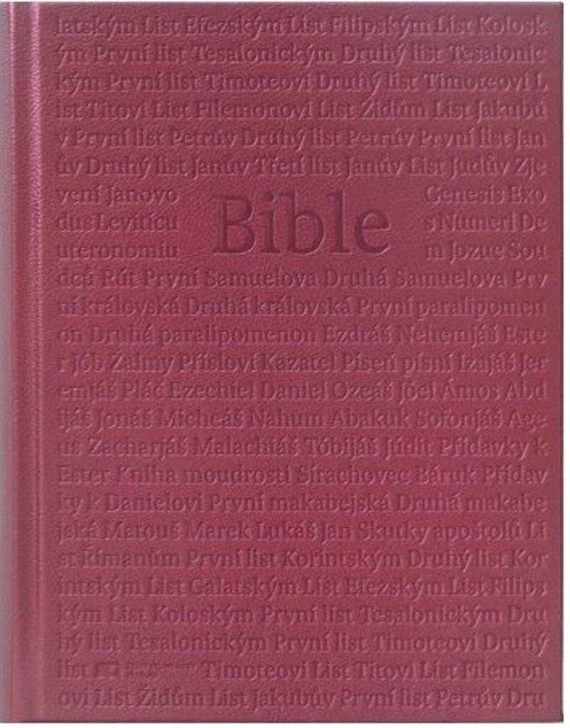 Levně Bible (růžová)