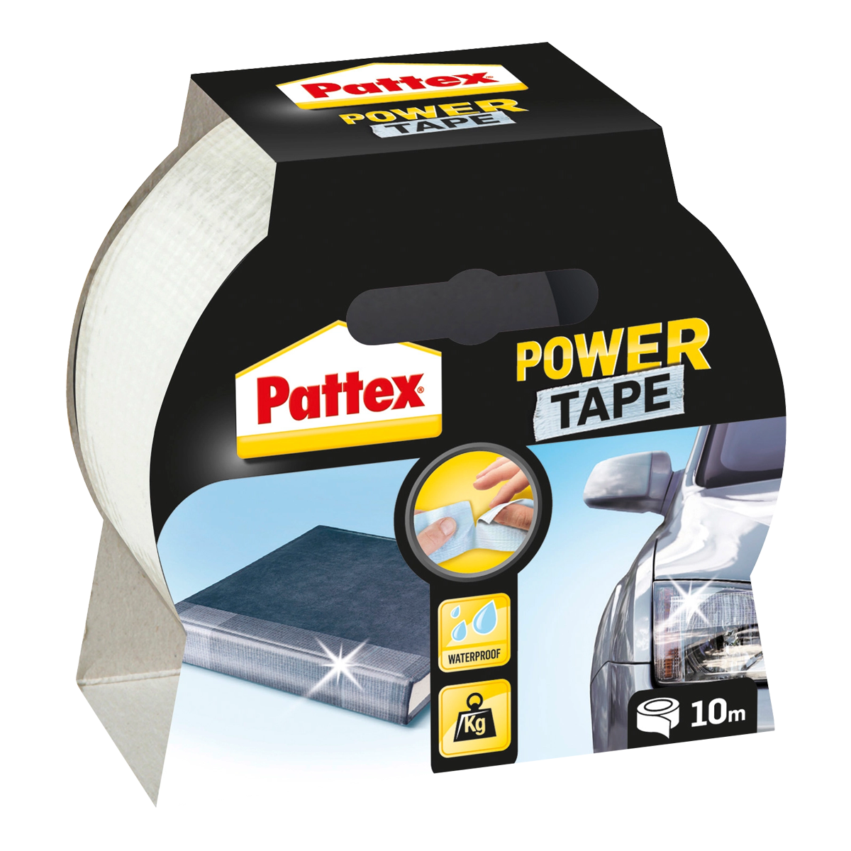 Levně Henkel Pattex - Power Tape lepicí páska, 10 m, transparentní