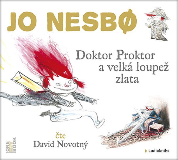 Levně Doktor Proktor a velká loupež zlata - CDmp3 (Čte David Novotný) - Jo Nesbo
