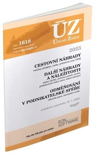 Levně ÚZ 1618 Cestovní náhrady, Odměňování v podnikatelské sféře, 2025