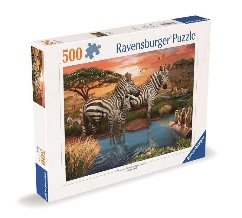 Levně Puzzle Zebry 500 dílků