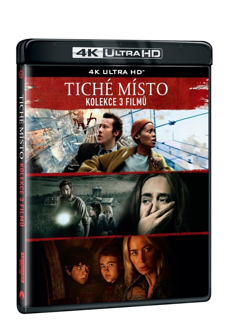 Levně Tiché místo kolekce 1-3 3BD (UHD)