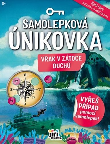 Samolepková únikovka Vrak v zátoce Duchů