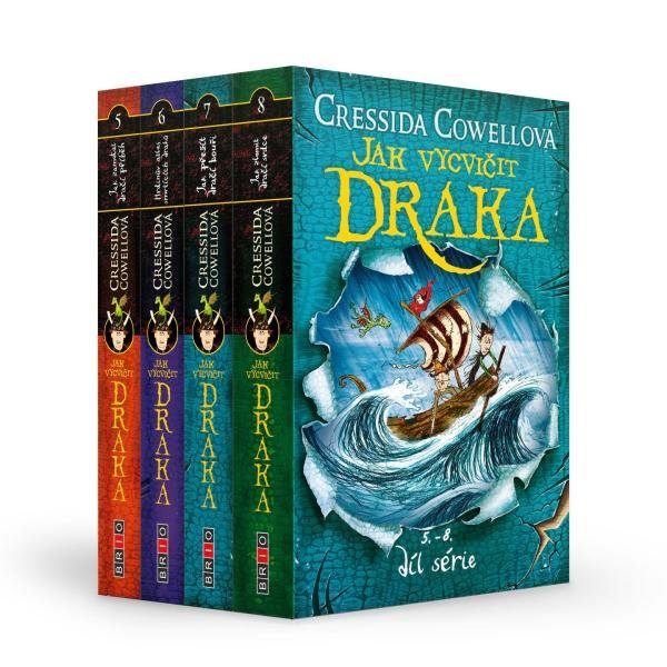 Levně Jak vycvičit draka 5-8 díl (4 knihy) - Cressida Cowell