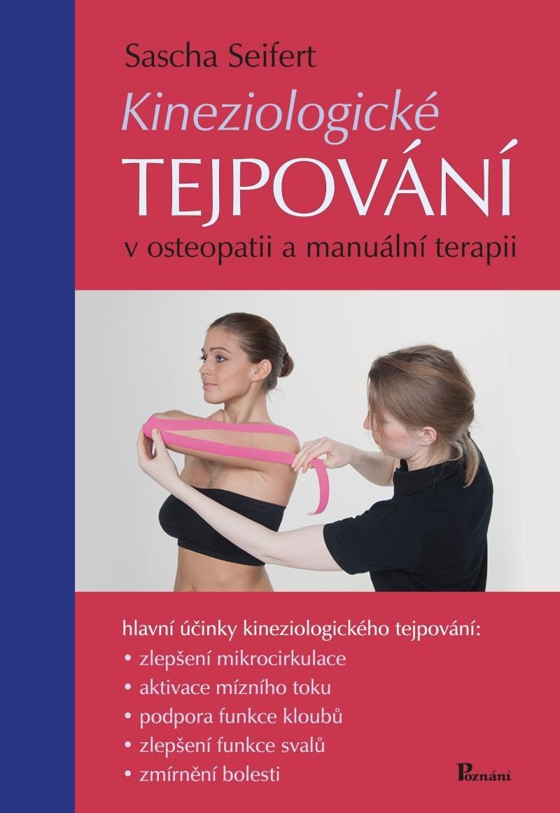 Kineziologické tejpování v osteopatii a manuální terapii, 2. vydání - Sascha Seifert
