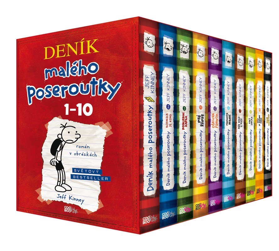 Levně Deník malého poseroutky BOX 1-10 - Jay Kinney