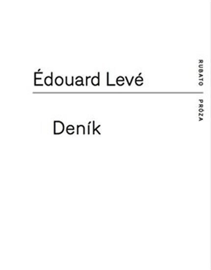 Levně Deník - Édouard Levé