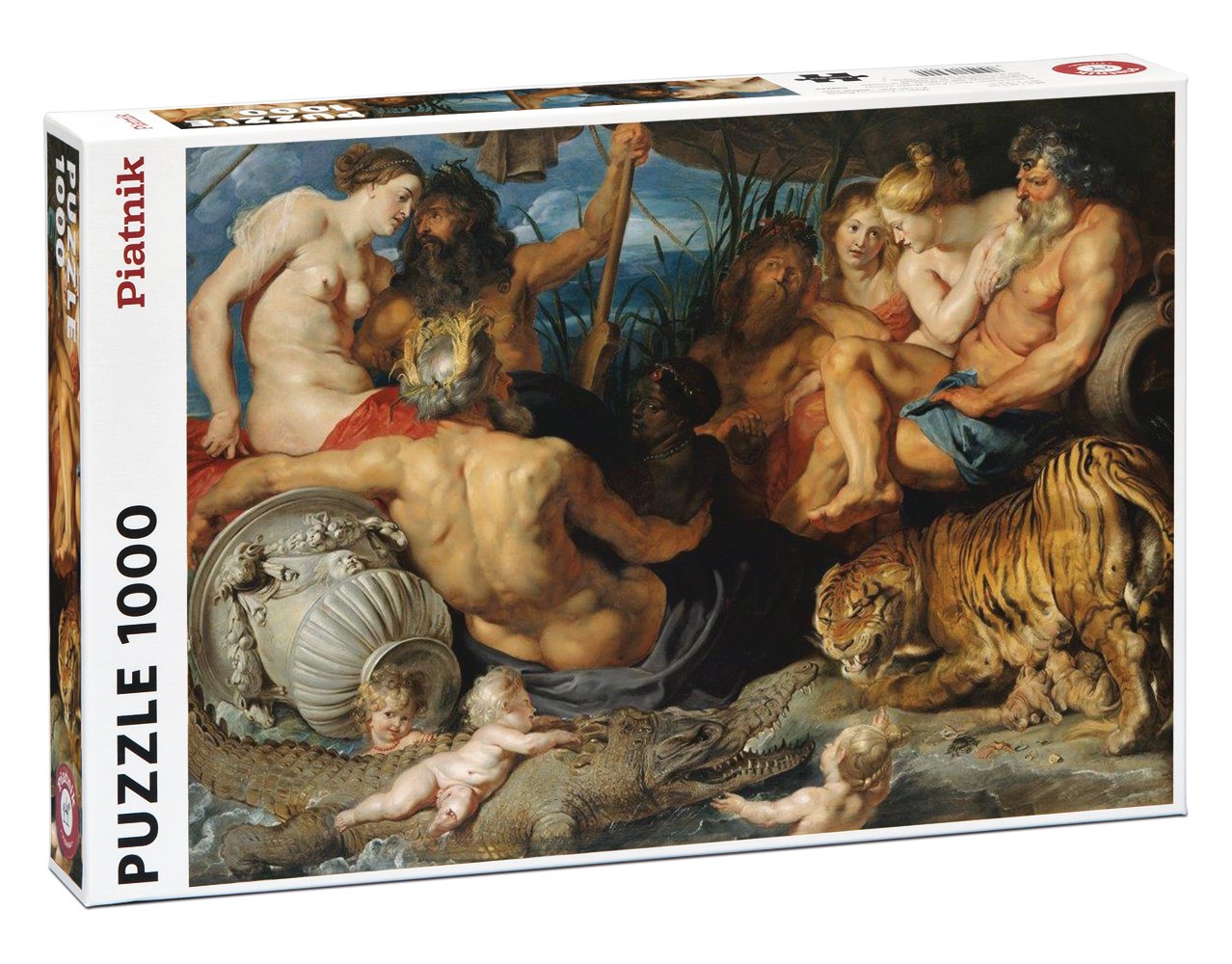 Piatnik Puzzle Rubens Čtyři řeky ráje 1000 dílků