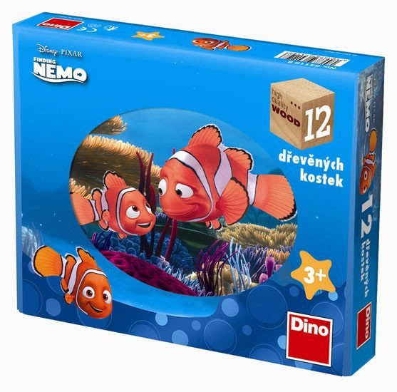 Levně Nemo - obrázkové kostky 12 ks