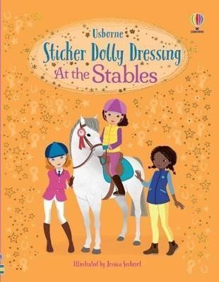 Levně Sticker Dolly Dressing At the Stables, 1. vydání - Lucy Bowman