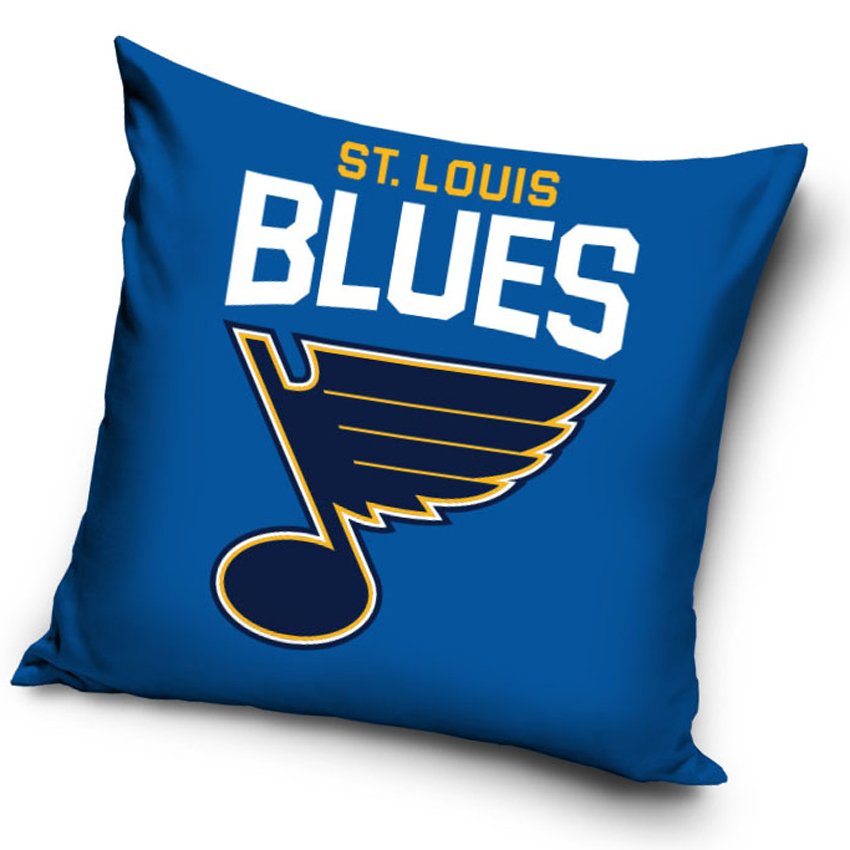 Levně Polštářek NHL St. Louis Blues Light Blue
