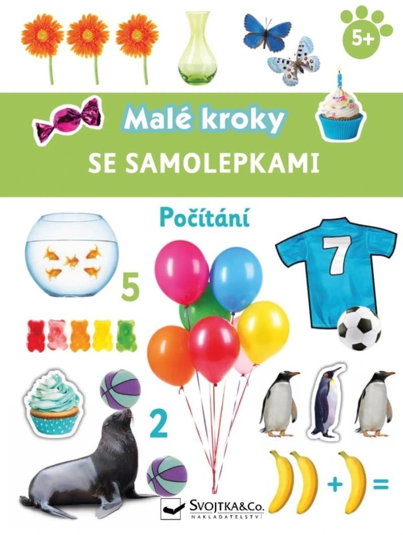 Levně Počítání - Malé kroky se samolepkami 5+