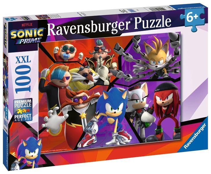 Levně Puzzle Sonic Prime 100 dílků