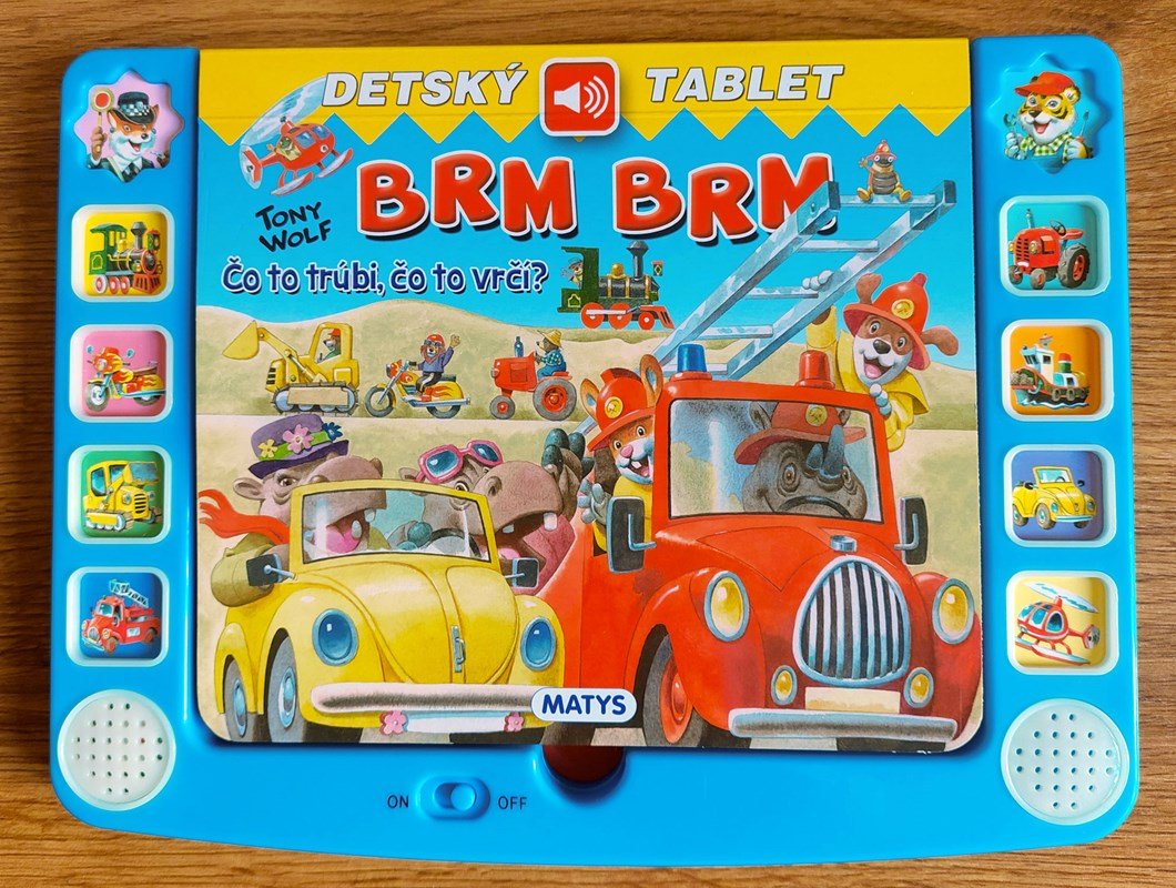 Levně Detský tablet: Brm brm - Anna Casalis