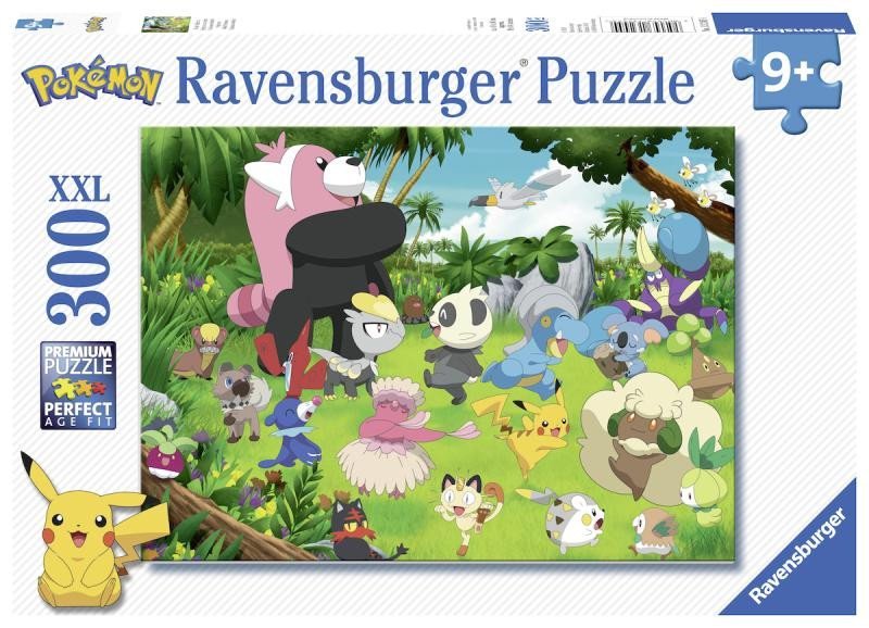Levně Ravensburger Puzzle - Rozdovádění Pokémoni 300 dílků