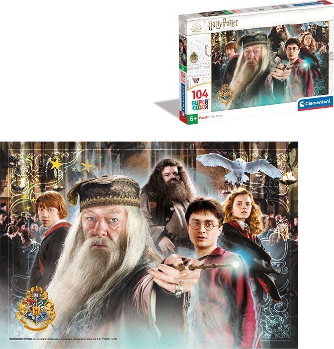 Levně Puzzle Harry Potter 104 dílků - Clementoni