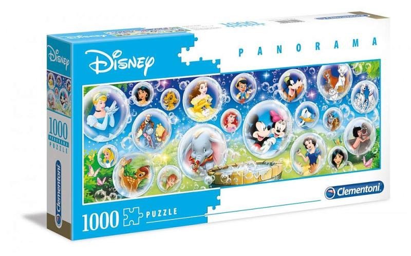 Levně Clementoni Puzzle Panorama - Disney 1000 dílků