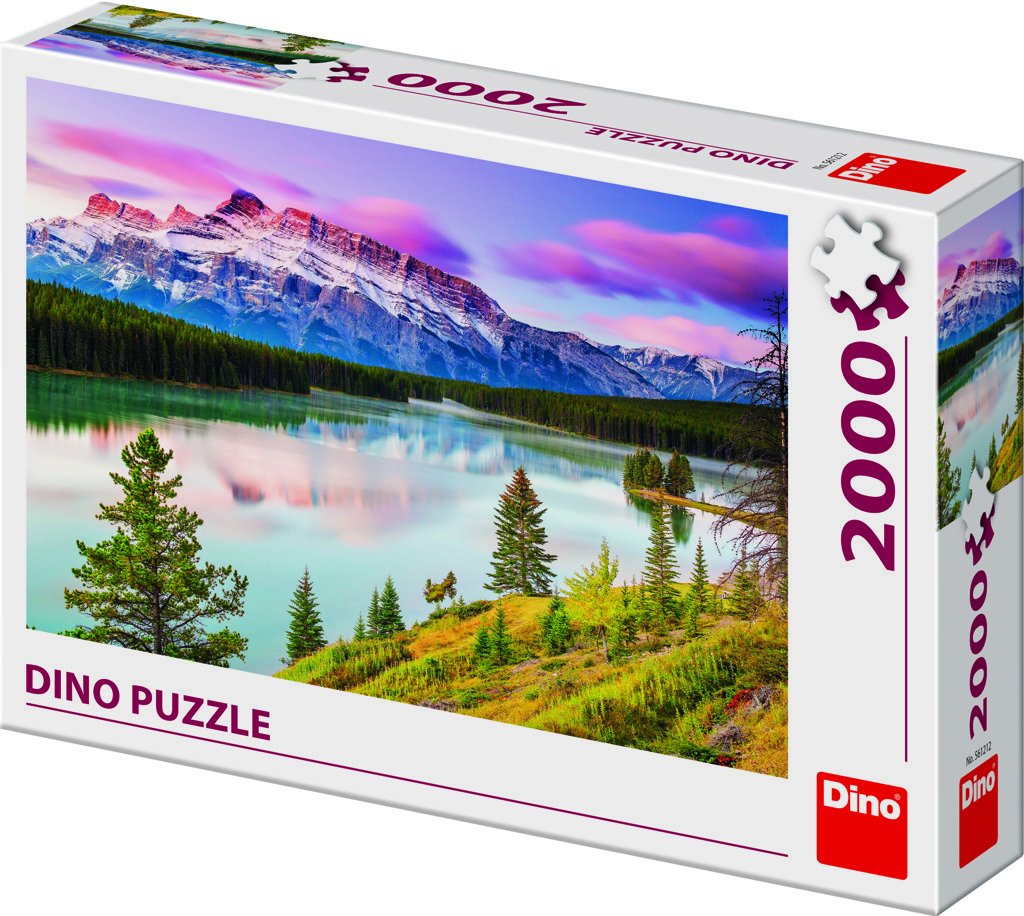 Levně Puzzle Skalnaté hory 2000 dílků - Dino