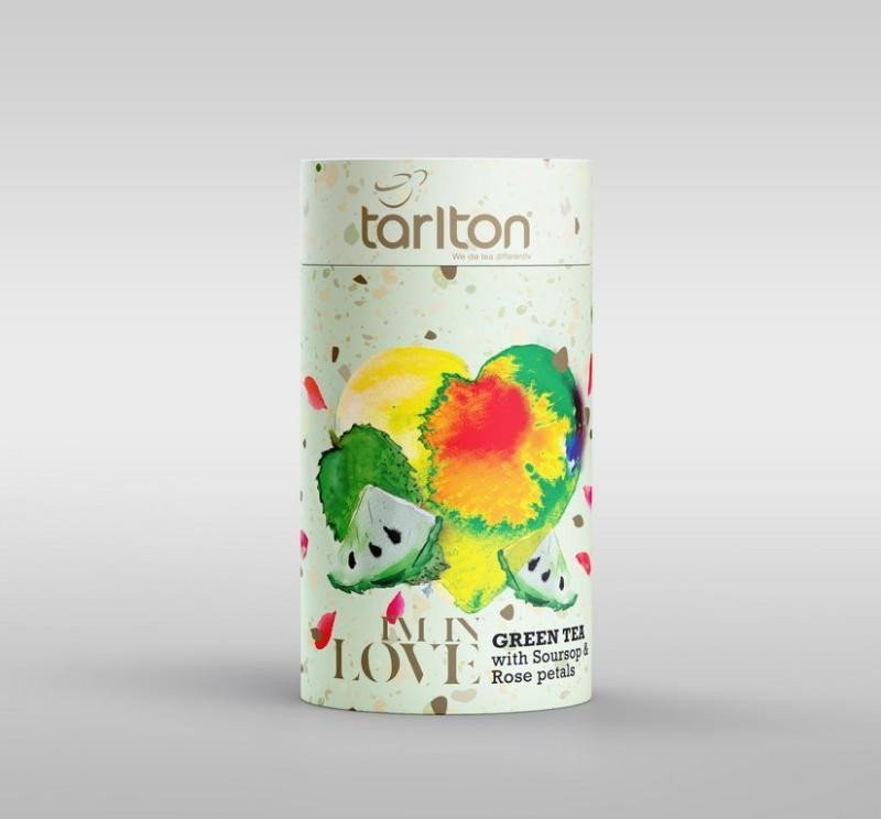 Levně TARLTON Green Love Soursop &amp; Rose petals papír 100g