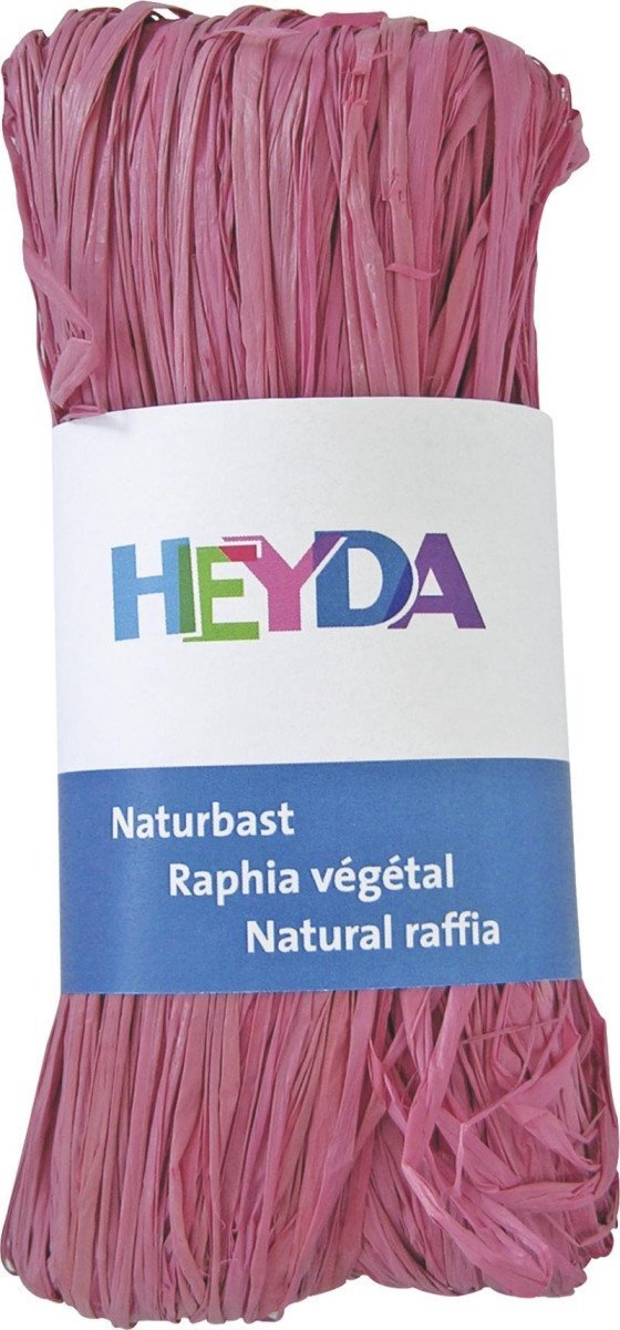 Levně HEYDA Přírodní lýko - růžové 50 g, 1. vydání