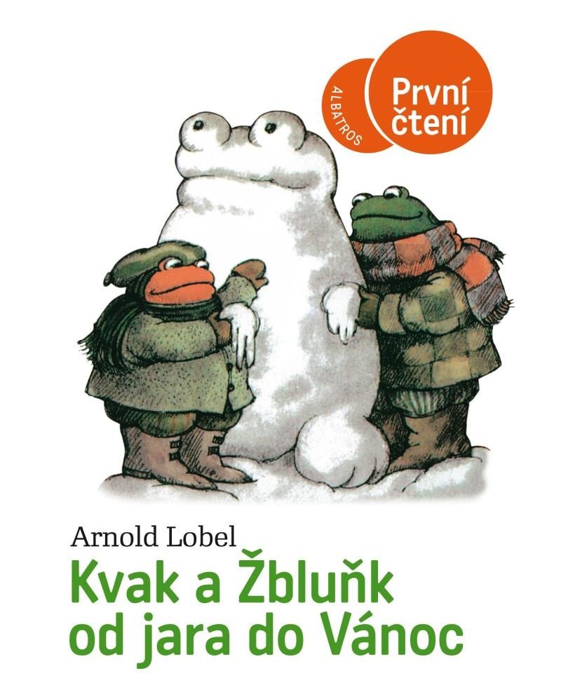 Kvak a Žbluňk od jara do Vánoc - První čtení, 4. vydání - Arnold Lobel