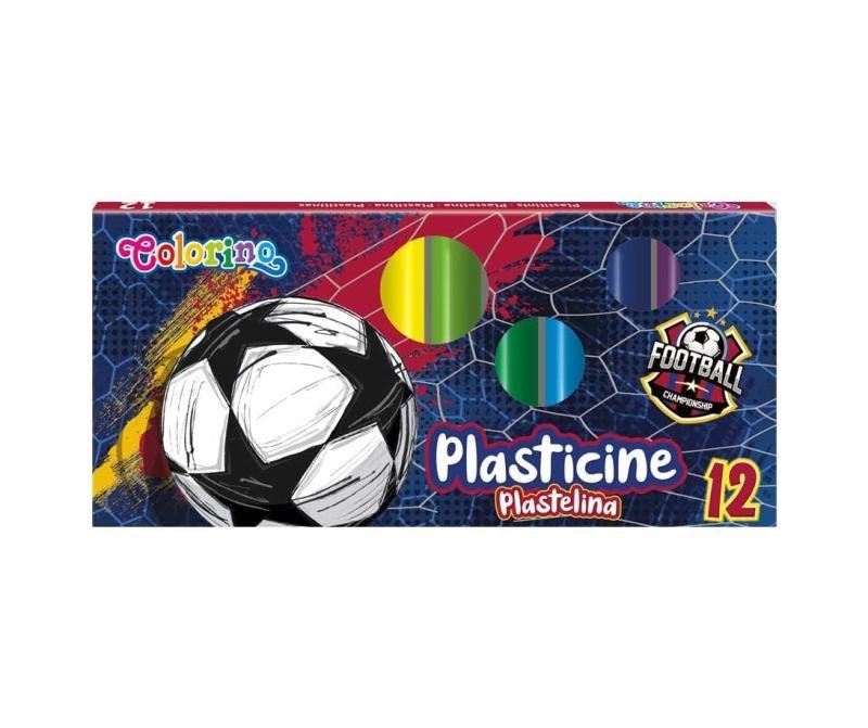 Levně Colorino Modelovací hmota - Fotbal (12 barev)