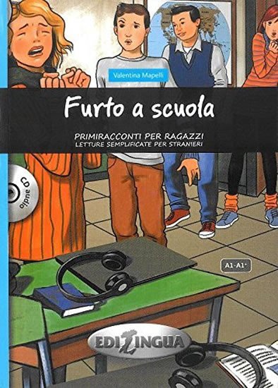 Levně Primiracconti A1-A2 Furto a scuola + CD Audio - Valentina Mapelli