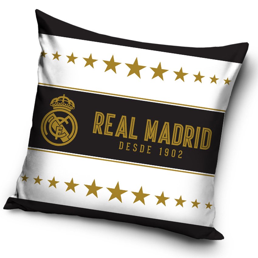 Levně Povlak na polštář Real Madrid Gold Stars 45x45 cm