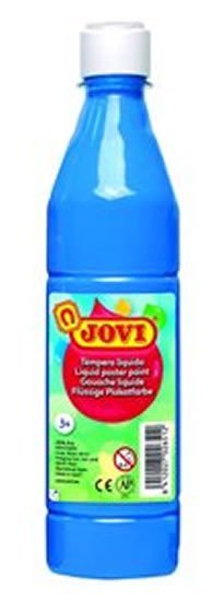 Levně JOVI temperová barva 500ml v lahvi modrá