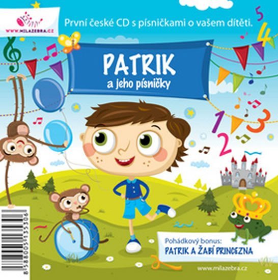 Levně Patrik a jeho písničky - CD - autorů kolektiv