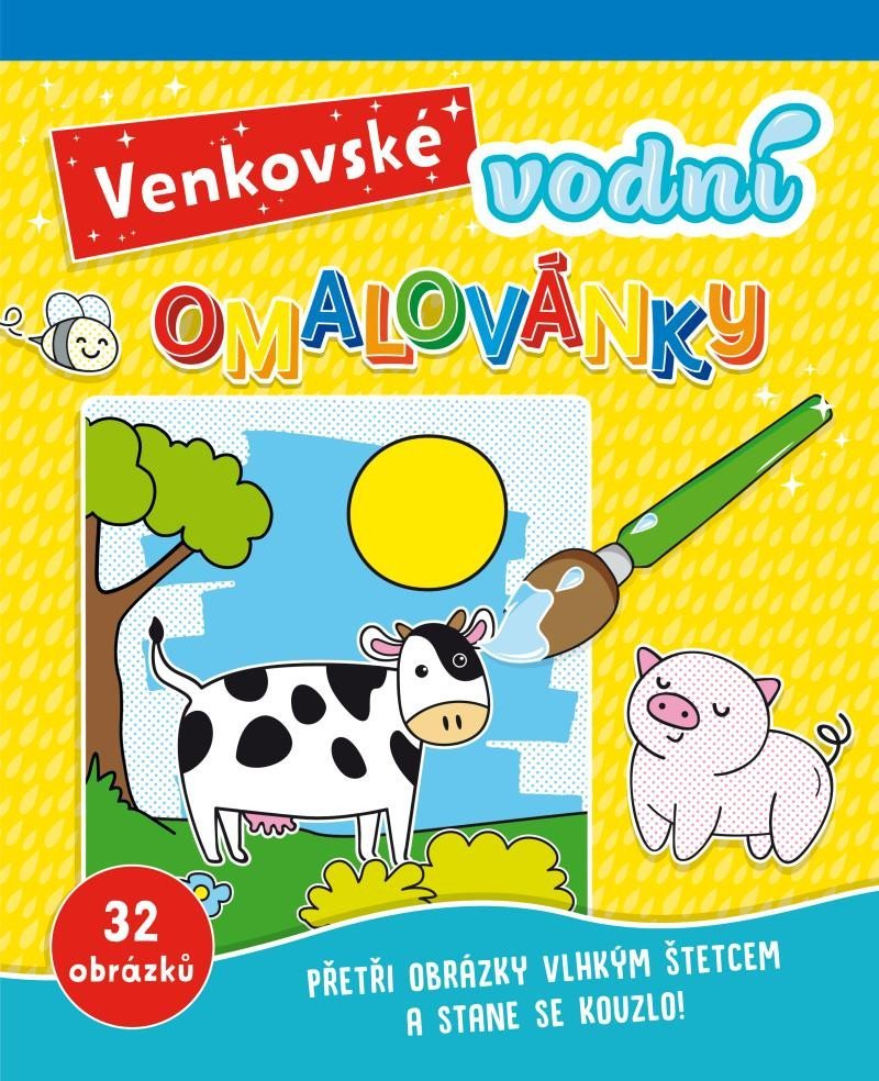 Venkovské vodní omalovánky - autorů Kolektiv