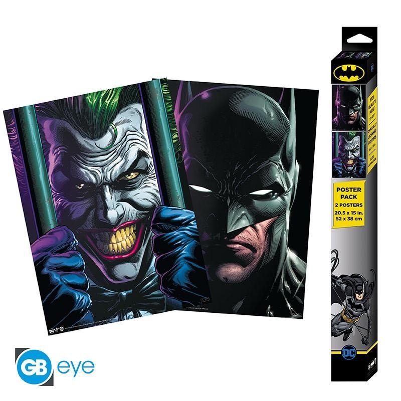 Levně DC Comics Set Plakátů: Batman &amp; Joker 2 ks