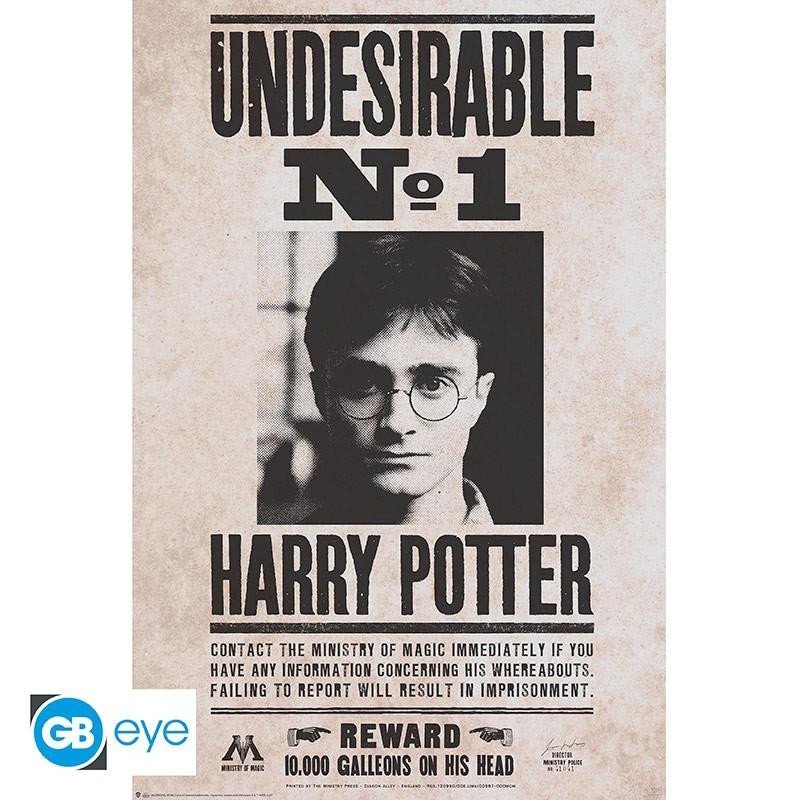 Levně Harry Potter Plakát Maxi: Undesirable n°1 91,5 x 61 cm