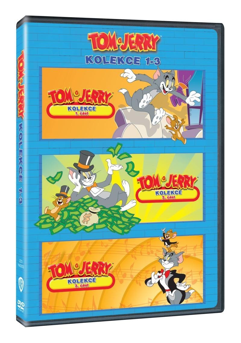 Levně Tom a Jerry - kolekce (3DVD)