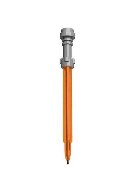 Levně LEGO Star Wars Gelové pero Světelný meč - oranžové
