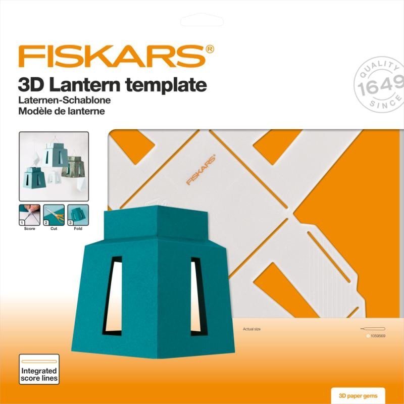 Levně Fiskars 3D šablona - lucerna