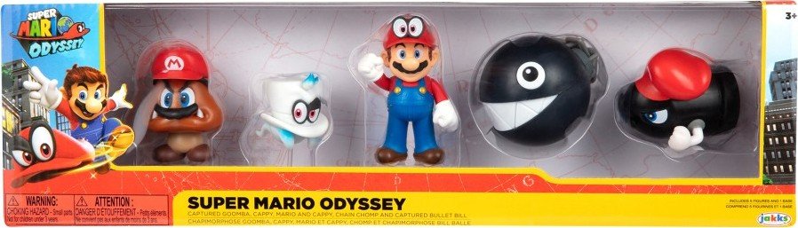 Levně Sada 5 figurek Mario Odyssey - Alltoys