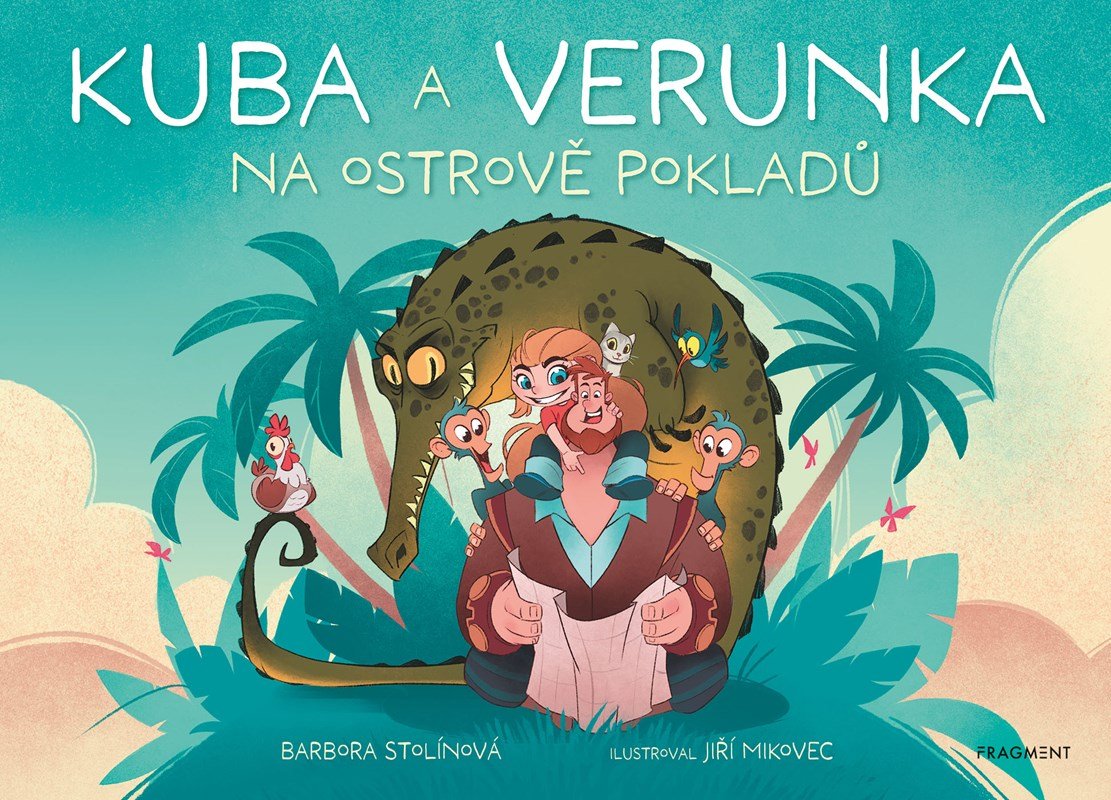 Levně Kuba a Verunka na ostrově pokladů - Barbora Stolínová