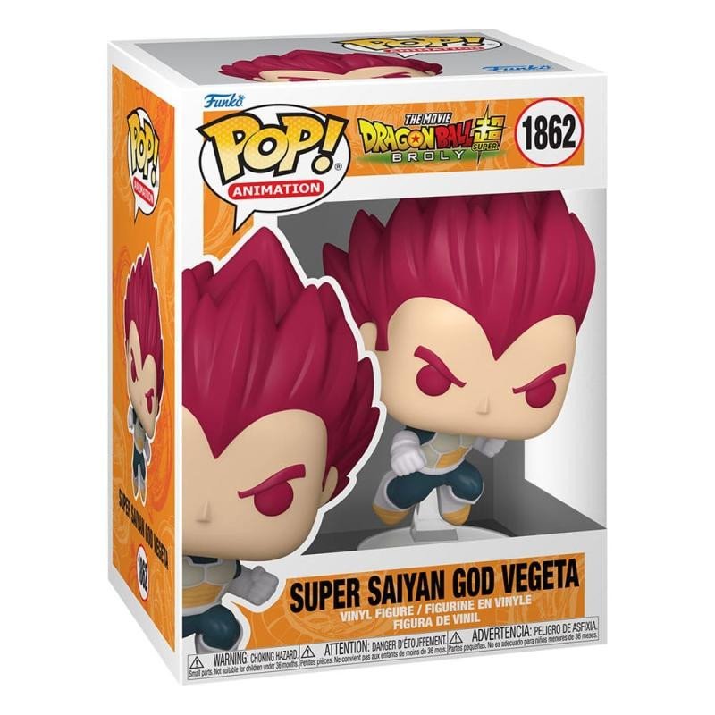 Funko POP Animation: Dragon Ball Super: Broly - Super Saiyan God Vegeta #1862