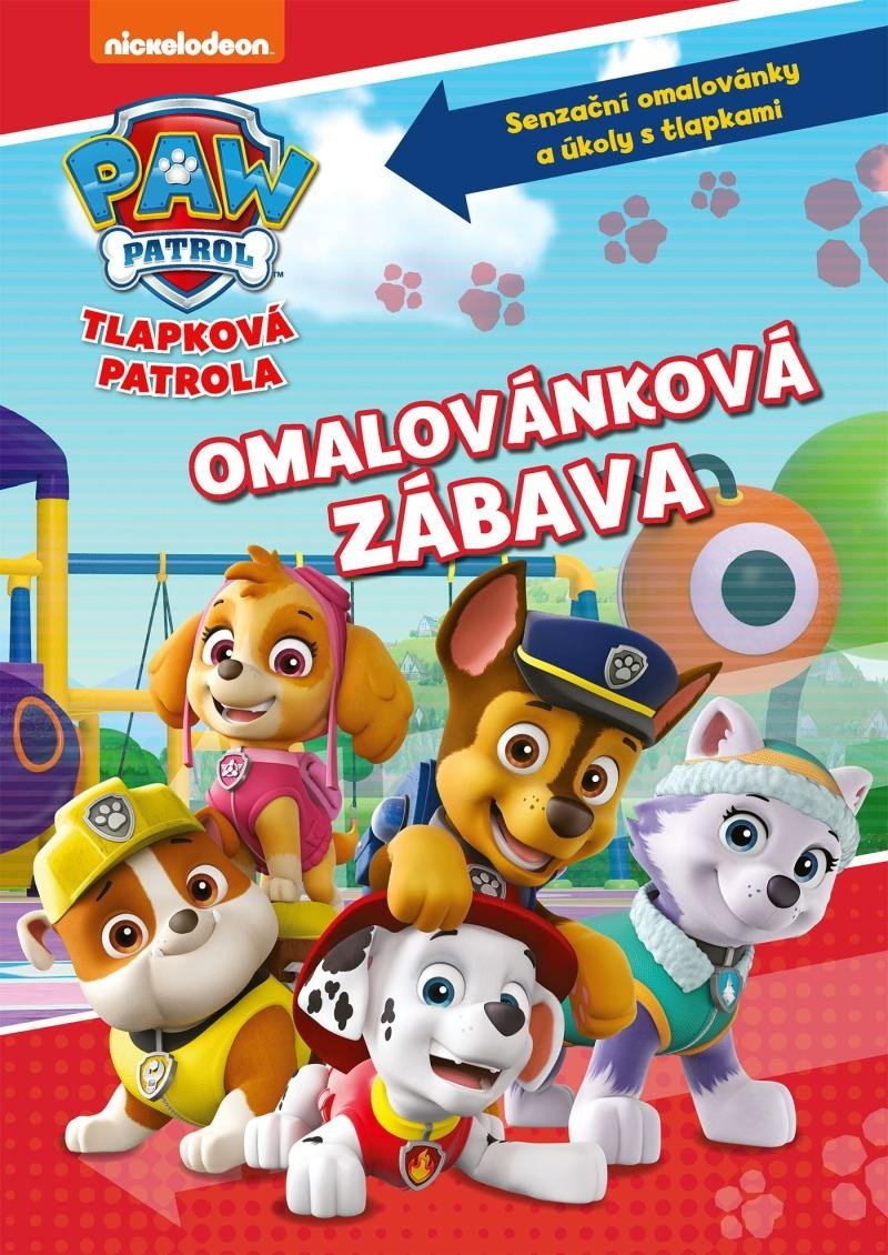 Tlapková patrola - Omalovánková zábava - autorů kolektiv